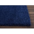 thumbnail image 4 of Nourison Malibu Shag Solid Shag Navy 2'6" x 4' Area Rug, (3' x 4'), 4 of 8