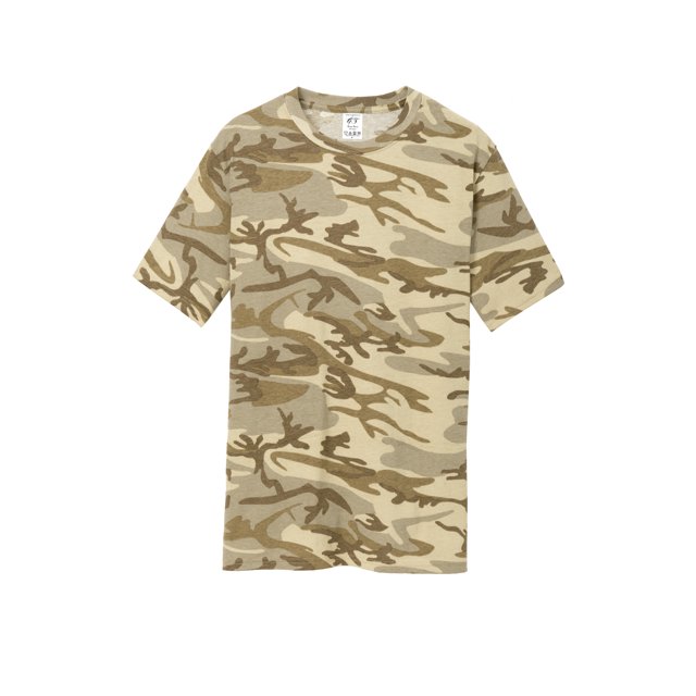 Gravity Threads Mens Core Cotton Camo T-Shirt - Desert Camo - 2X-Large
