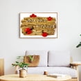 thumbnail image 3 of Cuadros Decorativos Bienvenidos amigos 5D DIY pintura de diamante redondo completo decoración del hogar cuadro colgante JShteea Nuevos Originales, 3 of 9
