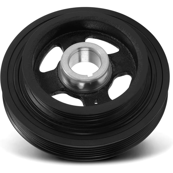 A-Premium Engine Harmonic Balancer Crankshaft Pulley - DOHC L4 2.0L - Compatible with Nissan Sentra 2000-2001 & Infiniti G20 1999-2002, Replace# 12303-2J200