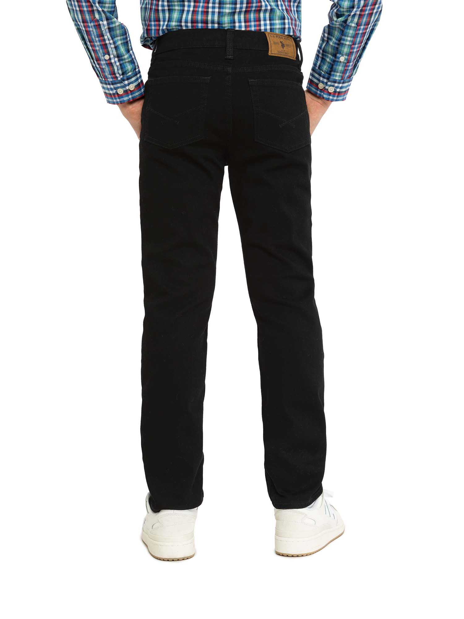 U.S. Polo Assn. 5Pkt Straight Jean, Sizes 4-18