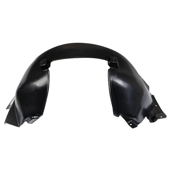 TRQ Front Right Inner Fender Liner Black Passenger Side Fits Select 2004-2008 Jaguar S-Type JA1249100
