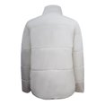 thumbnail image 2 of Chamarra George para Mujer, Acolchada Cuello Alto Blanco Talla Ch, 2 of 4