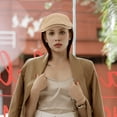 thumbnail image 4 of FUTUREORYY Boina Beret Para De En Color Khaki Con Estilo Clásico Y, 4 of 6