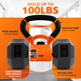 thumbnail image 3 of Mango convertidor de mancuernas a kettlebell Yes4All, 3 of 8