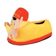 thumbnail image 6 of Odd Sox, Hulk Hogan, Fun Indoor Novelty Slippers, Big Fuzzy Cozy, Medium, 6 of 6