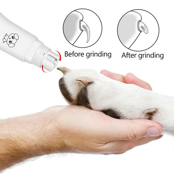 Cortaúñas Eléctrico Ndcxsfigh para Perros y Gatos Tamaño 13,5 x 3,5 x 2,5 cm