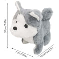 thumbnail image 4 of Dsscvnef Jouet Interactif pour Chien Chiot Électronique Marchant Aboyant Réaliste pour Enfants, 4 of 7