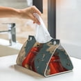 thumbnail image 6 of Logiee Rusty Rocket Launch Print Tissue Box Cover,Stylish Tissue Box Holder Decorative Tissue Cover for Bathroom Toilet Bedroom Living Room Table Desk Office, 6 of 7