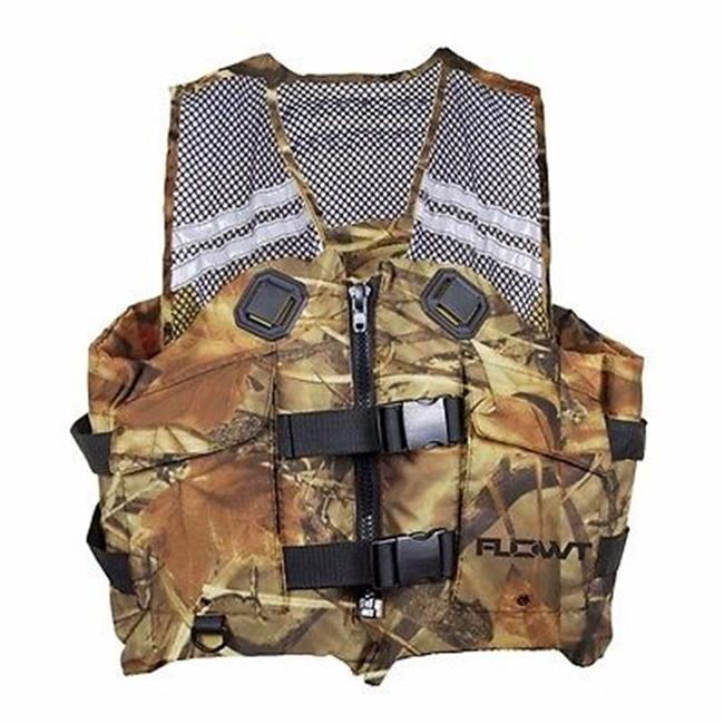 FLOWT Fishing Comfort Mesh Life Vest USCG Approved Type III PFD