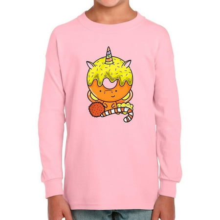 

Funny Unicorn Donut V Long Sleeve Toddler -Image by Shutterstock 5 Toddler