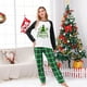 thumbnail image 3 of Awoscut Pijamas a juego para la familia, pijamas navideños, ropa de dormir para vacaciones, conjuntos de ropa de dormir, pijamas de manga larga, 3 of 3