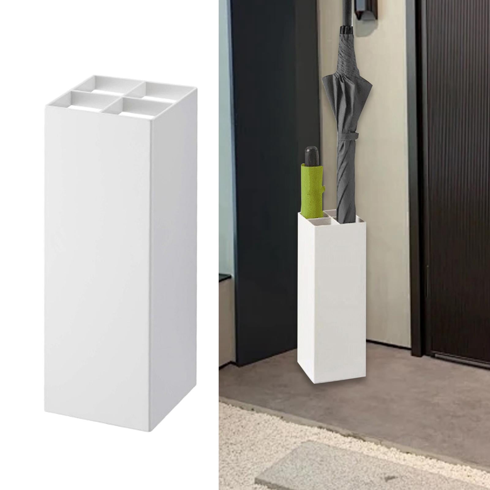 Fiocias Umbrella Stand Umbrella Holder Walking Sticks Stand Space Saving Umbrella Holder white