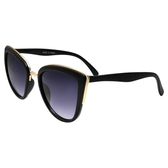 grinderPUNCH Womens Oversized Cat Eye Sunglasses