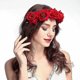 thumbnail image 3 of Diadema con forma de corona de flores con forma de expositor navideño para mujer, 3 of 5
