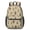 Bigfoot and Mountain, variant on Bigfoot and Mountain Beige Pattern 17" School Backpacks for Teens,Waterproof Oxford Fabric,S-Shape Padded Straps for School,Travel,Hiking,Camping