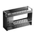 thumbnail image 3 of Soporte de esponja para fregadero de cocina BLESIY organizador a prueba de herrumbre Gris, 3 of 8