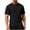 Black, variant on Men's Ice Silk Cool Athletic Shirts Ultra Thin Stretchy Loose Short Sleeve Tops Moisture Wicking Workout Breathable Quick Dry Tees Gray XXL