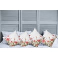 thumbnail image 2 of Ambesonne Spring Throw Pillow Cover 4 Pack, Floral Botany, 24", Multicolor, 2 of 7