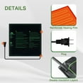 thumbnail image 4 of EAGLE PEAK Seedling Heat Mat Durable Waterproof 20" x 20", UL & MET-Certified Heating Pad for Seed Starting and Germination, 4 of 8