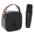 thumbnail image 1 of Portable Kids Karaoke Speaker Mini Machine for Baby Black, Clear Sound, Built In Microphone Connectivity for Karaoke Fun, 1 of 7