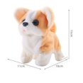 thumbnail image 3 of Cachorro de juguete de peluche, perro electrónico interactivo para mascotas: caminar, ladrar, menear la cola, estirar el animal de compañía para niños Sincero Electrónica, 3 of 5