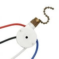 thumbnail image 1 of 1 Uds Interruptor de Luces de Ventilador Techo ZingEar ZE-208S E89885 3 Velocidades 4 Cables Interruptor Ventilador Cadena TraccióN, Interruptor de Luces de Ventilador, Bronce, 1 of 6