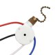 thumbnail image 1 of 1 Uds Interruptor de Luces de Ventilador Techo ZingEar ZE-208S E89885 3 Velocidades 4 Cables Interruptor Ventilador Cadena TraccióN, Interruptor de Luces de Ventilador, Bronce, 1 of 6