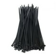 thumbnail image 3 of Masteelf 250 Pcs Strong Nylon Self-Locking Cable Ties Plastic Binding Tape for Cable (Black), 3 of 8