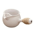 thumbnail image 2 of Tetera de cerámica para té, con mango envuelto en cuerda, infusor de té para senderismo, casa de té, regalo para amantes del té, hotel doméstico, perfecl Tetera, 2 of 8