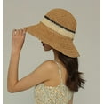 thumbnail image 2 of CoCopeaunts Sun Hat Bucket Hat for Women Straw Hat Wide Brim Beach Hats Sun Protection Hat Sun Beach Travel Hiking Casual Hats, 2 of 8