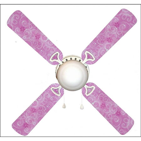 

Pink Sparkle Princess 42 Ceiling Fan and Lamp