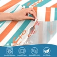 thumbnail image 3 of Yayeee Kitchen Curtains Tier Pair Light Filtering 27"x24" Rod Pocket Short Cafe Window Panel, Simple Nautical Pattern, 3 of 7