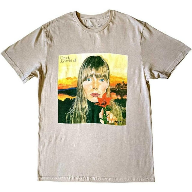 Joni Mitchell Adult Clouds T-Shirt