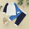 thumbnail image 2 of Bearichfupo Toddler Girls Boys Winter Long Sleeve Tops Pants 2PCS Outfits Clothes Set For Babys Clothes Underwear Set,Girls' Pant Sets Sizes 2-3 Years, 2 of 4