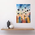 thumbnail image 2 of Graduation Day Modern Folk Art Watercolour Painting Large Wall Art Poster Print Thick Paper 18X24 Inch, 2 of 5