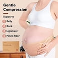 thumbnail image 3 of Banda para el vientre de maternidad CHAO Cinturón de soporte suave y transpirable Embarazo B, 3 of 5