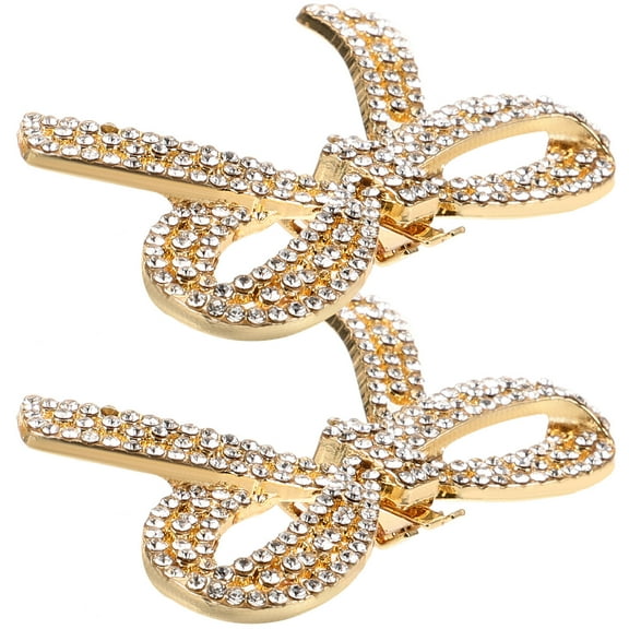 Homoyoyo 1 Pair Rhinestone Shoe Clips For Elegant Events