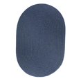 thumbnail image 1 of Rhody Rug S102R084X108 Solid 7x9 Wool Rug Sailor Blue Rug, 1 of 1