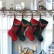 thumbnail image 1 of El regalo de encargo del monograma de los niños al por mayor empaqueta la Navidad de los calcetines de la borla del saco de Santa que almacena la decoración, 1 of 4
