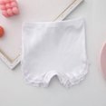 thumbnail image 2 of AherBiu Baby Clothes Toddler Girls Bottoms Shorts to Wear with Dresses Lace Trim Cotton Comfy Shorts, 2 of 6