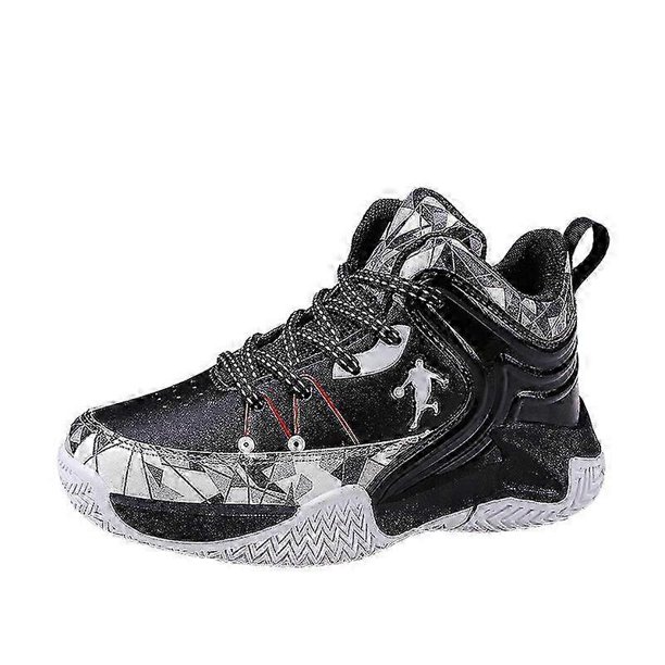 Kids Basketball Shoes Fashion Boys Girls Sneakers Breathable Sport Shoes 668