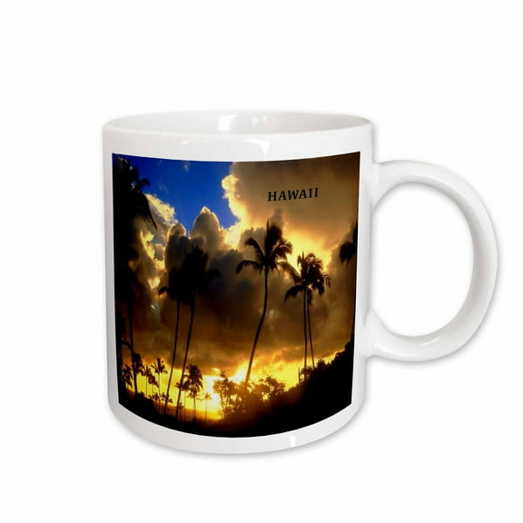 3drose, a Kauai Sunrise, 11oz Mug