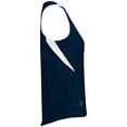 thumbnail image 5 of Holloway Sportswear 2XL Womens PR Max Track Jersey Navy/White 221335, 5 of 5
