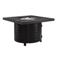 thumbnail image 3 of Fire Sense Yorke Square Aluminum Propane Fire Pit, 3 of 8
