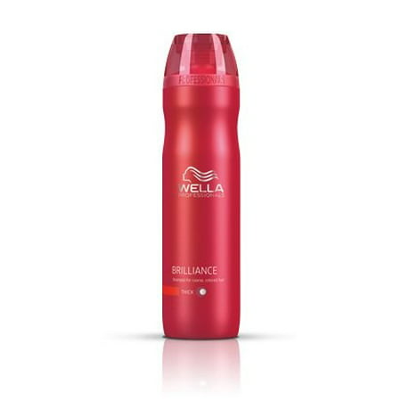 Wella Brilliance Shampoo for Fine to Normal Colored Hair, 33.8