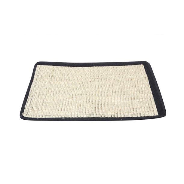 Alfombrilla Rascadora para Gatos Btafrte Sisal Natural Protección para Muebles Juguete Rascador L