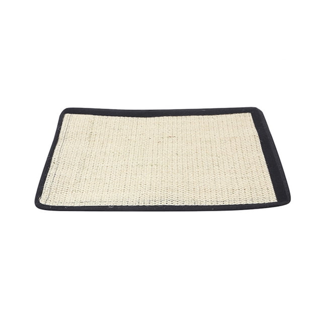 Estera De Sisal Alfombrillas para rascar gatos de sisal natural, protección para muebles, rascador para gatos, juguetes