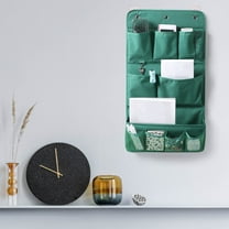 TUOBARR Home Hanging Storage Bag,Bathroom Accessories Wall Door Back Wardrobe Dormitory Organizer Fabric Kitchen Accessories Multifunctional With 3Pcs Adhes