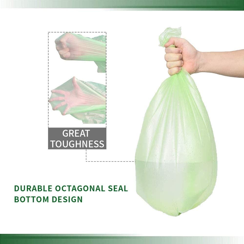 TONKBEEY Trash Bags 2-3 Gallon Drawstring Small Garbage Bags for Office  Kitchen Bedroom 